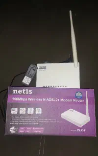 مودم netis وایرلس ADSL2 + روتر