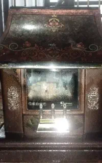 بخاری گازی طرح شومینه