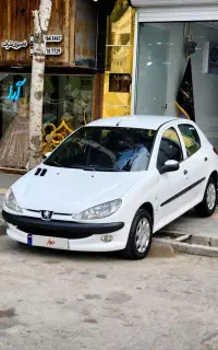 پژو 206مدل 98بی رنگ