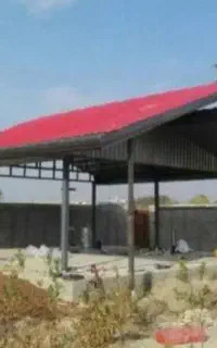 اجرای شیروانی و نصاب آردواز سردرب خرپا و تعمیرات
