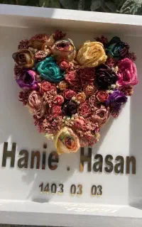 تابلو گلخشک رزینی