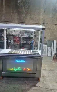 دستگاه مرغ بریان فر طول۱۱جوجه گردان صنعتی ساندویچی