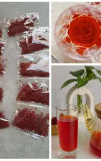 زعفران محلی خوش رنگ خوش عطر تضمینی