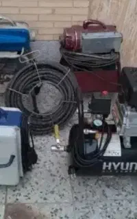 لوله بازکنی و رفع گرفتگی فاضلاب .رامشیر.