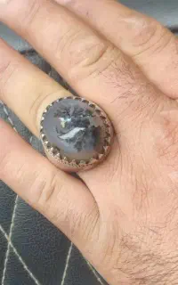 انگشتر و سکه نقره