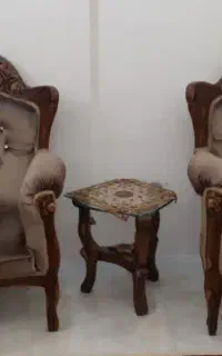 مبل سلطنتی راحتی به همراه بوفه
