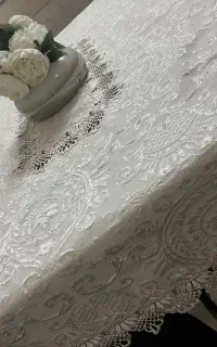 رو میزی شیک جنس نخ ابریشمی