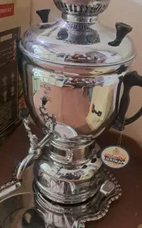 سماور گازی ۶ لیتری لوکس ایران غفاری