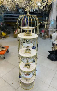 استند برنزی ۴ طبقه