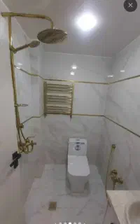 لوله کشی اب و فاضلاب وشیرالات پمپ و منبع.تصفیه اب
