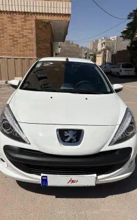 ۲۰۷ دنده ای tu5 سقف فلز ۱۴۰۳ سفید
