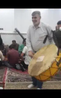 ساز دهل برای اجرای مراسمات عروسی در استان همدان