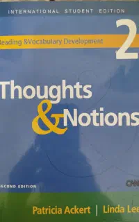 کتاب زبان انگلیسی thoughts & Notions 2