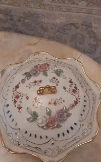 ظرف گل برجسته و میوه خوری