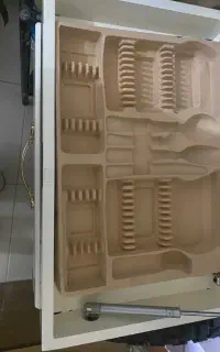 جعبه قاشق چنگال در حد نو