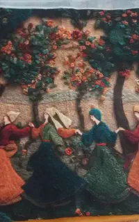 پارچه مخمل سه بعدی مخصوص پشتی وکوسن