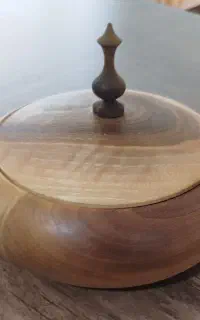 شکلات خوری چوبی  و میوه خوری