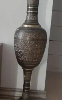گلدان تزیینی برنجی