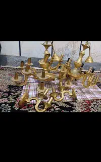 خرید.فروش لوستر خراب و کهنه برنجی