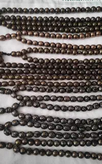 تسبیح مس کاری
