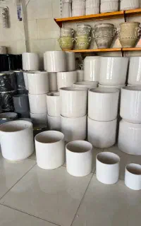 گلدان استوانه ساده
