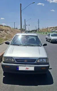 پراید ۸۷ نقره ای