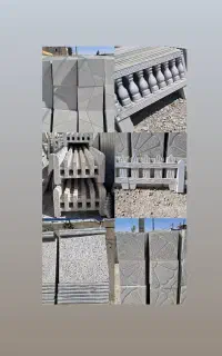 موزاییک کفپوش دورباغچه نرده دور درخت ویلایی