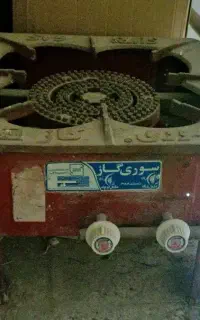 اجاق گاز دو شعله چدنی سالم