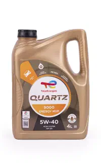فروش روغن موتور Total Quartz 9000 5W-40 چهار لیتری