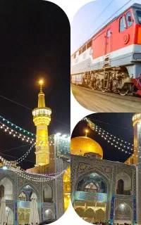 تور مشهد با قطار