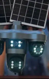 دوربین مداربسته سیم کارتی و پنل خورشیدی