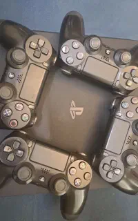 پی‌اس فور ps4 اسلیم یک‌ترابایت کپی‌خور ۴دسته‌سالم‌