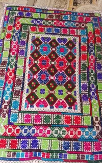لحاف تشک بلوچی دست دوز