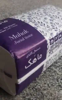 دستمال کاغذی ۵۰۰ برگ کیفیت کاغذگلپونه