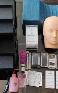 وسایل مژه کاری