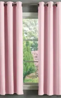 یک جفت پرده ساتن ملانژ کالباسی لرتفاع ۱۹۰
