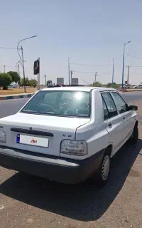 پراید مدل 96 بدون رنگ شاسی پلمپ