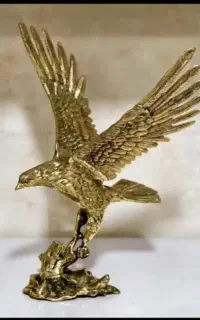 مجسمه عقاب بزرگ برنز برنجی