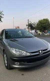 پژو ۲۰۶ تیپ ۵ مدل ۱۳۹۴ سیمی بدون رنگ