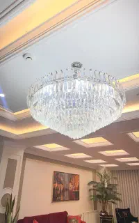 لوستر استیل کریستال