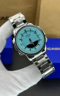کاسیو دوزمانه اصل ژاپن تنظیم اتوماتیک جهانی