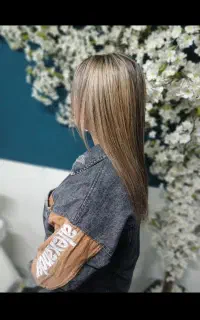 مدل برای رنگ لایت وکراتین پروتیین تراپی کوتاهی مو