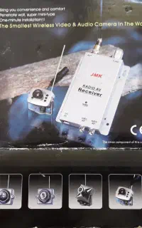 دوربین مدار بسته ۵ در ۵ سانت بی سیم / RF