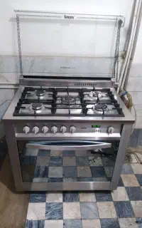 فرگاز تمام استیل سینجر تایمردیجیتال کارکرده وسالم