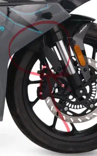گلگیر جلو قسمت عقب Cf 250 sr