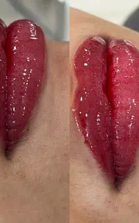 بمناسبت عیدشیدلب،و بن مژه و رژلب و خط لب