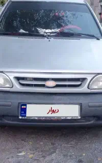 پراید نقره ای مدل 89