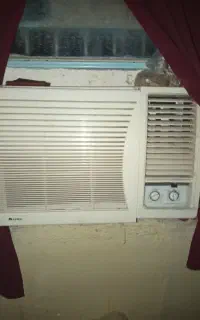 کولر پنجره ای گری 24 هزار گاز ندارد و نشتی دارد