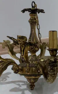 لوستر برنجی