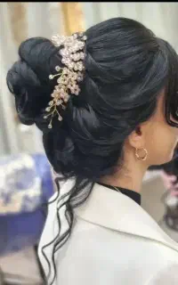 مکاپ صورت  و شینیون مو فقط با ۷۰۰ تومان